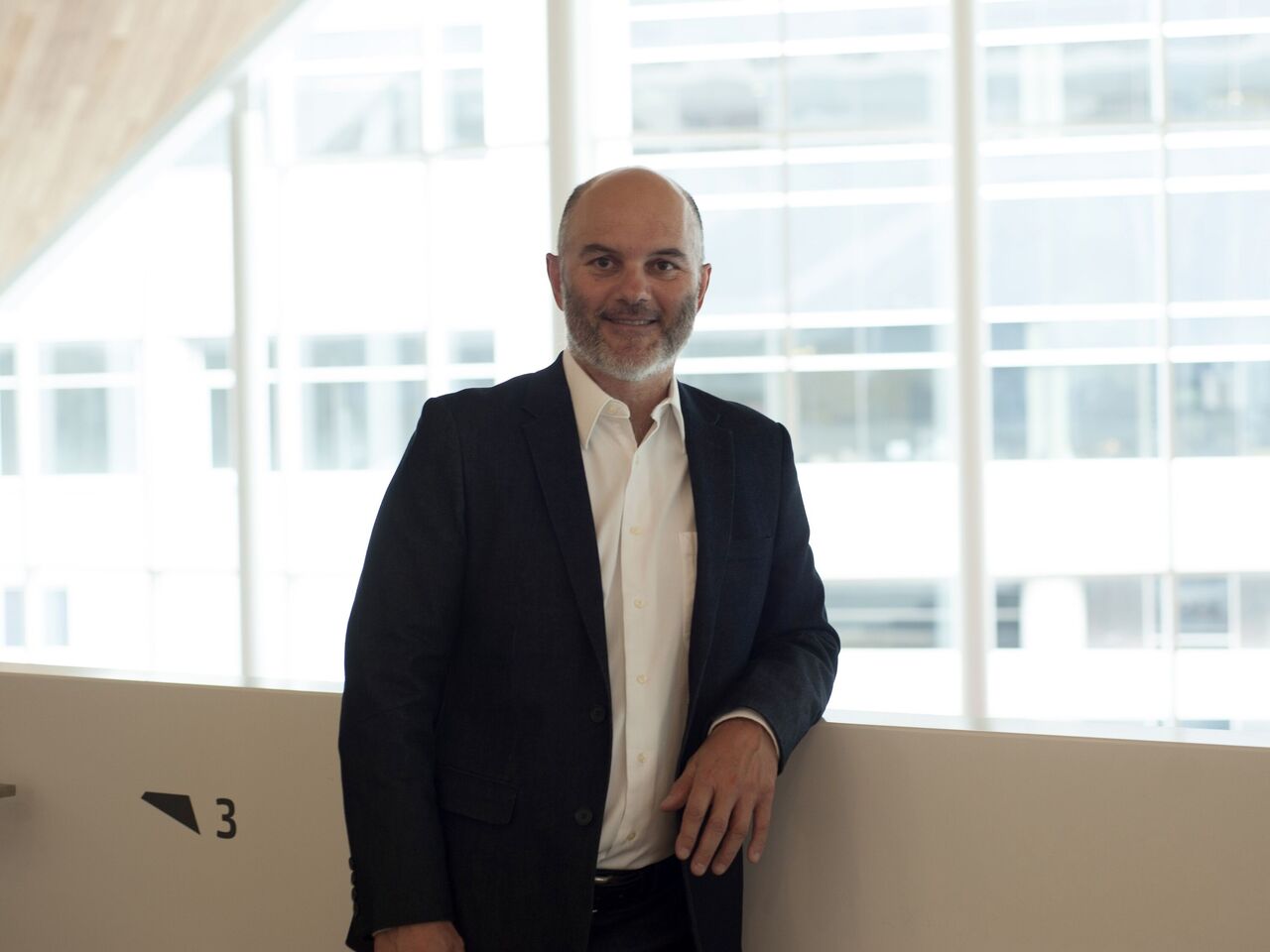 Portrait de Beaudoin Bergeron, directeur général